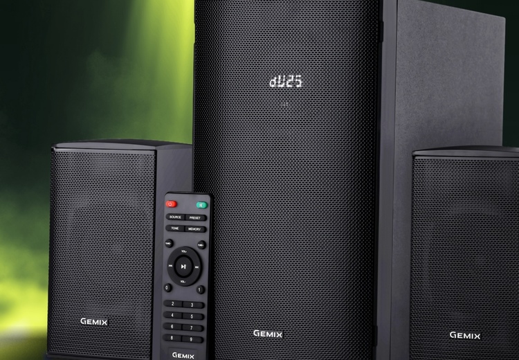 Представляємо нові моделі акустичних систем GEMIX